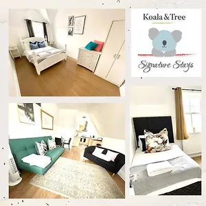 Koala & Tree - 2 Bedroom In Centre - Short Lets & Serviced Cambridge (Cambridgeshire)